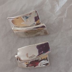 Isreal Silver Earrings pierced